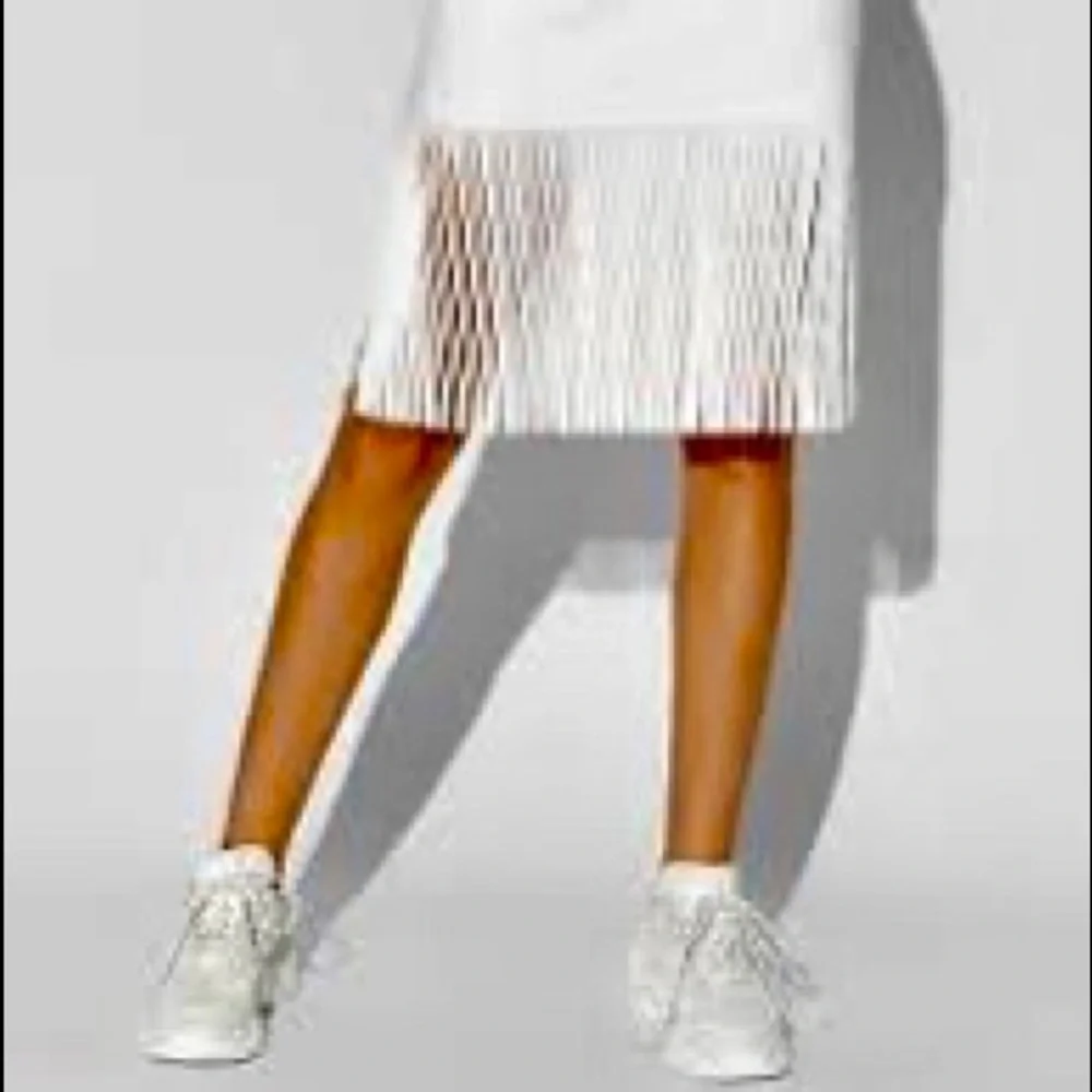 Dion Lee White Midi Fringe Hem Skirt - Picture 3 of 10